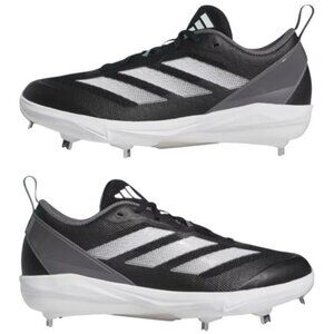 Adidas Adizero Instinct Metal Softball Cleats # IH3470 Black Womens Size 9.5 NEW
